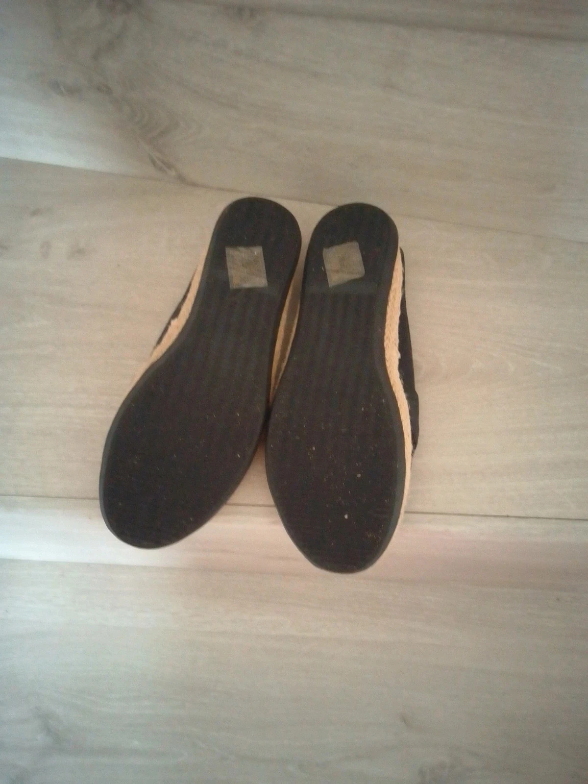 Ballerines de esparto negros talla 38 – photo 4